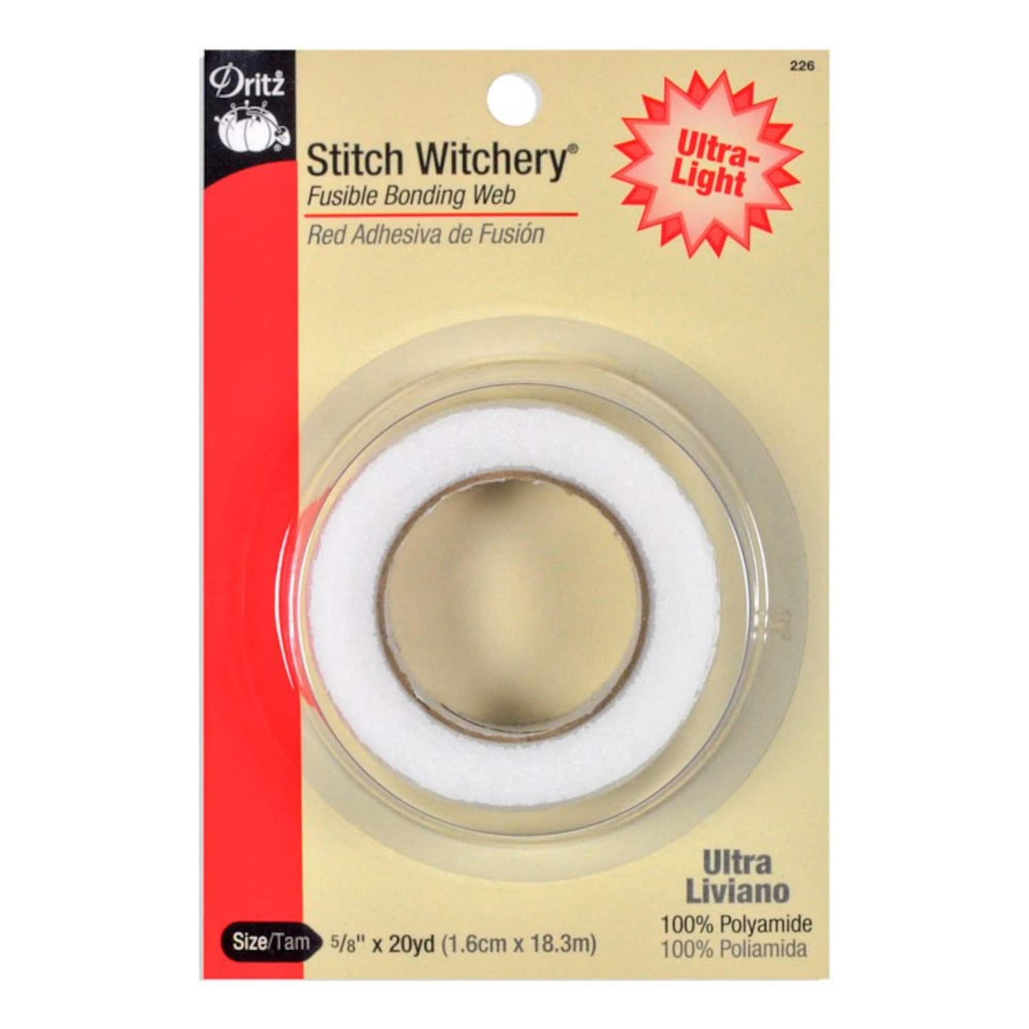 Stitch Witchery Ultra Light Weight - 5/8" x 20 Yards